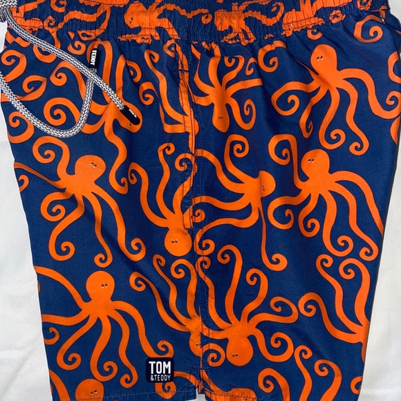 Tom & Teddy Octopus Swim Shorts - Picture 5 of 8
